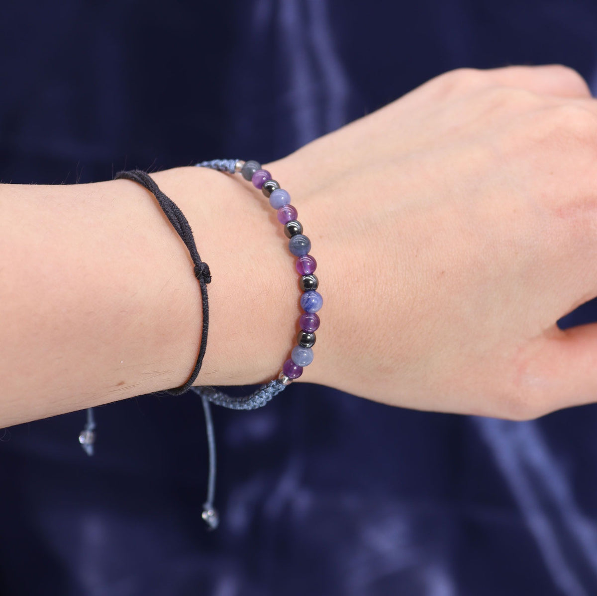 Zodiac Crystal Candle with Gemstone Bracelet - Sagittarius Candles