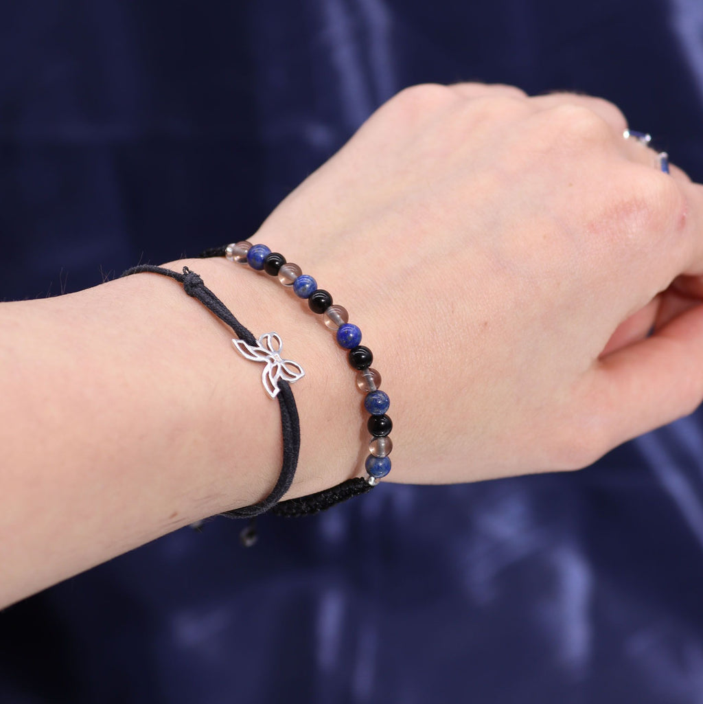 Zodiac Crystal Candle with Gemstone Bracelet - Scorpio Candles
