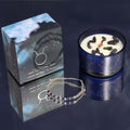 Zodiac Crystal Candle with Gemstone Bracelet - Taurus Candles