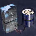 Zodiac Crystal Candle with Gemstone Bracelet - Virgo Candles