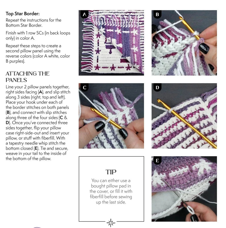 Zodiac Mosaic Crochet : A Celestial Guide to Overlay Colorwork